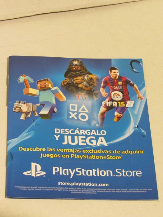 Manuais e prospeto PT Playstation 4 PS4