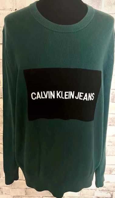 Męski stylowy sweter Calvin Klein kupiony na Zalando.
