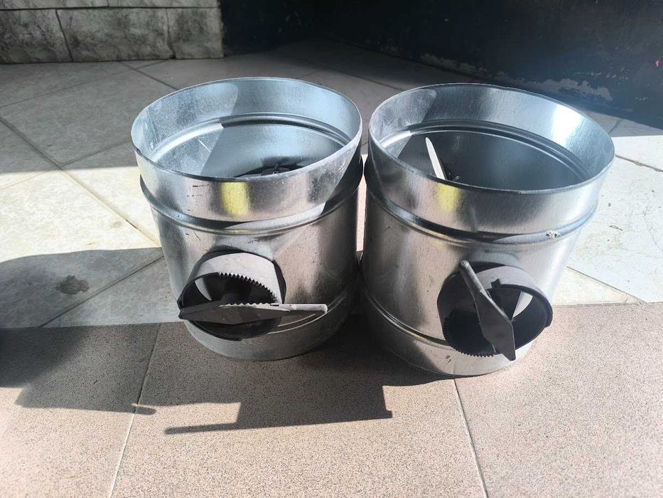 Registos Galvanizados corta fogo