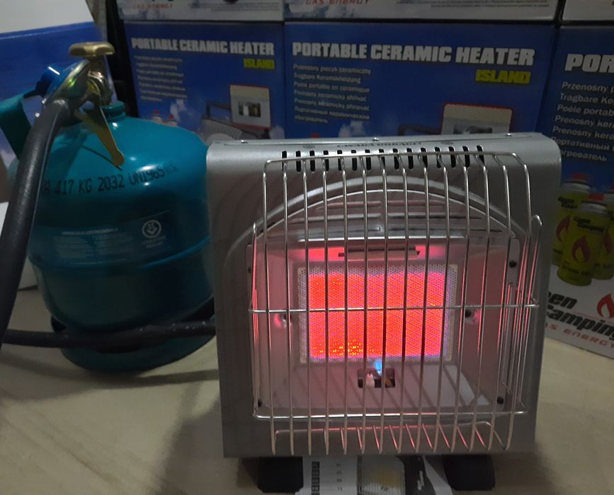 Портативный туристический газовый керамический обогреватель печь плита