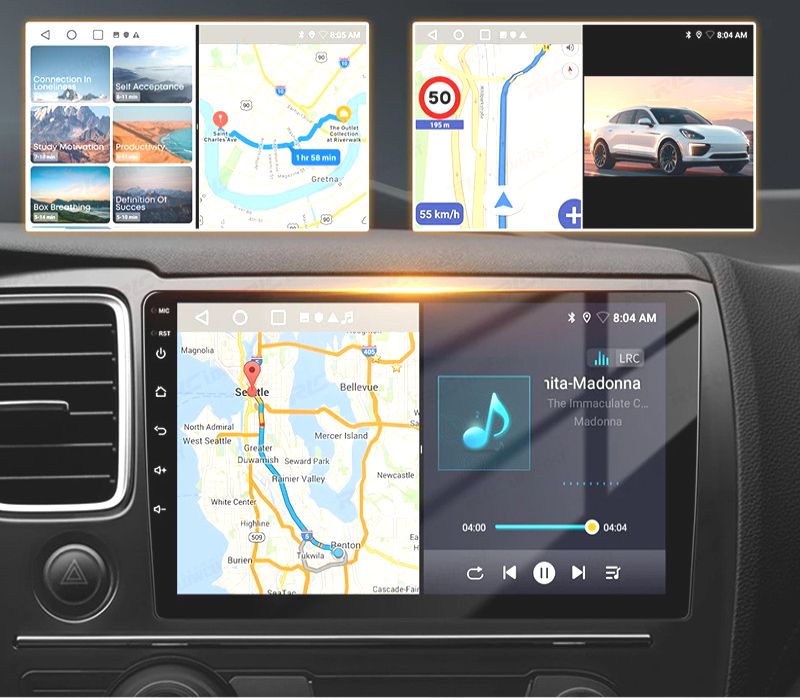 RÁDIO GPS ANDROID 13 BMW E39 95-03