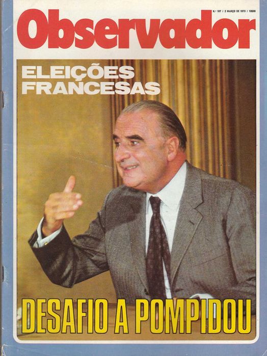 Revista Observador Nº107 - 2 de Março de 1973
