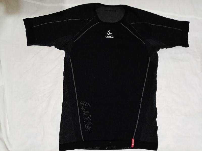 Термобелье верх термофутболка двухслойная бесшовная футболка