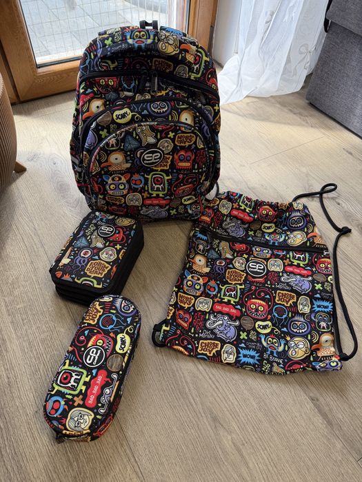 Zestaw plecak worek piórnik CoolPack