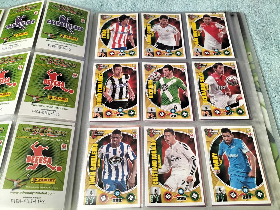 Adrenalyn 2014_2015 a faltarem 12 cards