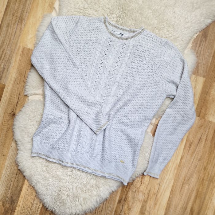 Sweter Hampton Republic dobry skład z WEŁNĄ rozmiar M JAK NOWY