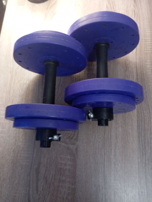 Продам гантели наборные б/у