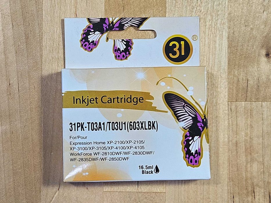 Tinteiro/cartucho EPSON 303XL BK/C/M/Y 16,5ml  ou 11ml (compatível)