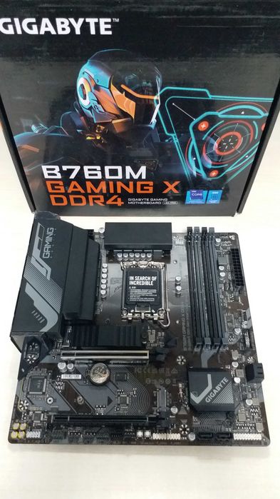 Плата Gigabyte B760M GAMING X DDR4  LGA 1700