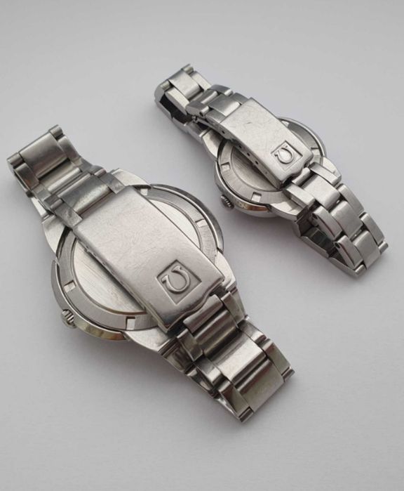 Omega De Ville Dynamic Chocolate Dial unikatowy komplet Damski i Meski