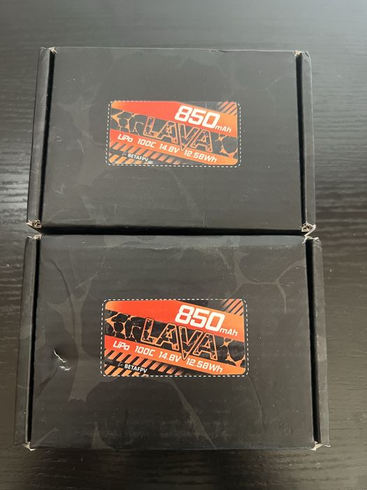 BETAFPV LAVA Series LiPo 4S 14.8V 850mah - nowe - 4sztuki