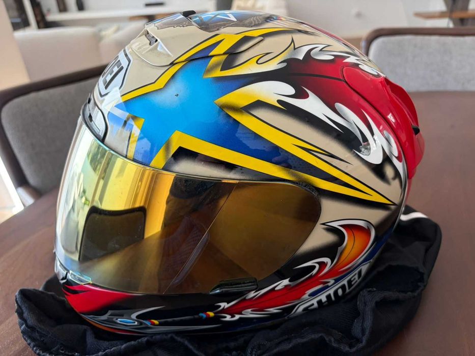 Capacete de Colecionador SHOEI X-Eleven X-11 Norifumi "Norick" Abe