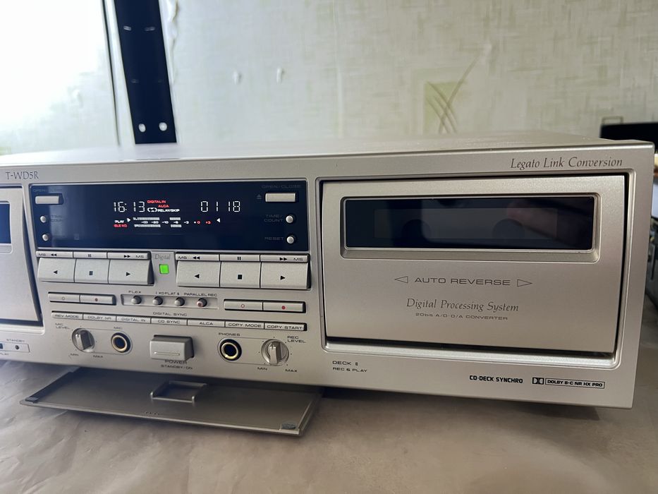 Касетна дека Pioneer T-WD5R (2 Head/100v/2000рік)