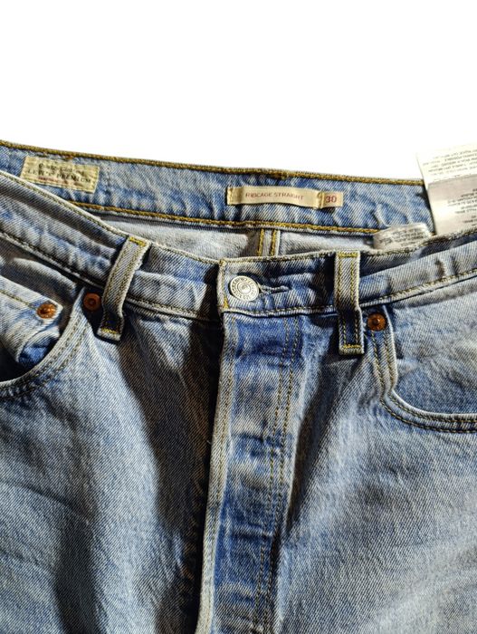 Жіночі джинси Levi's Premium Ribcage Straight (W30 / L) High Waist, топова модель!