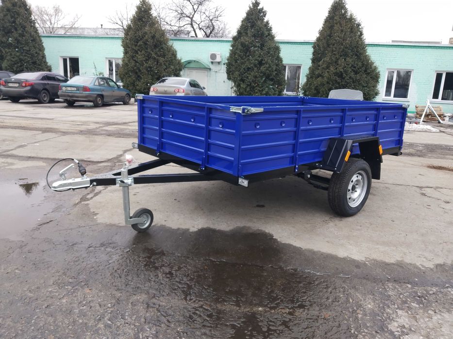Купити міцний прицеп м. Вінниця 2760*1560 Одновісний легковий КРД 125