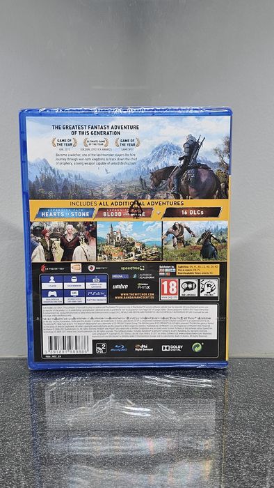 NOVO SELADO The Witcher 3 Wild Hunt GOTY PS4 PS5 PlayStation 4 5 Remastered 2026