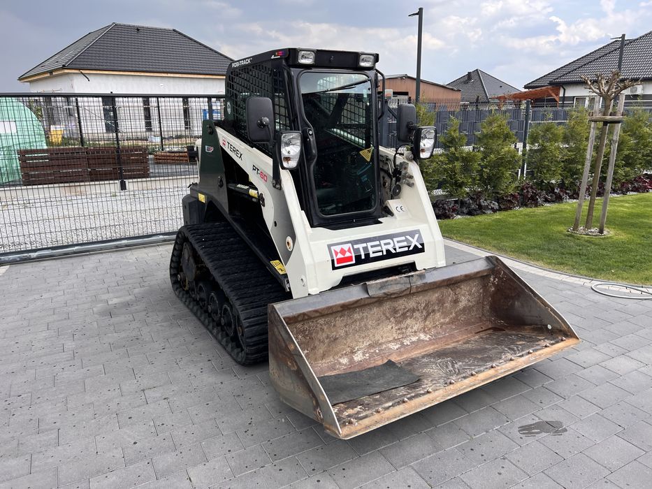 Skid steer Mini ładowarka gąsienicowa Terex pt60 bobcat