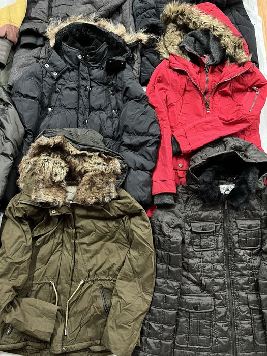 Секонд хенд оптом куртки жін зима демісезон Англія ціна за 1 кг