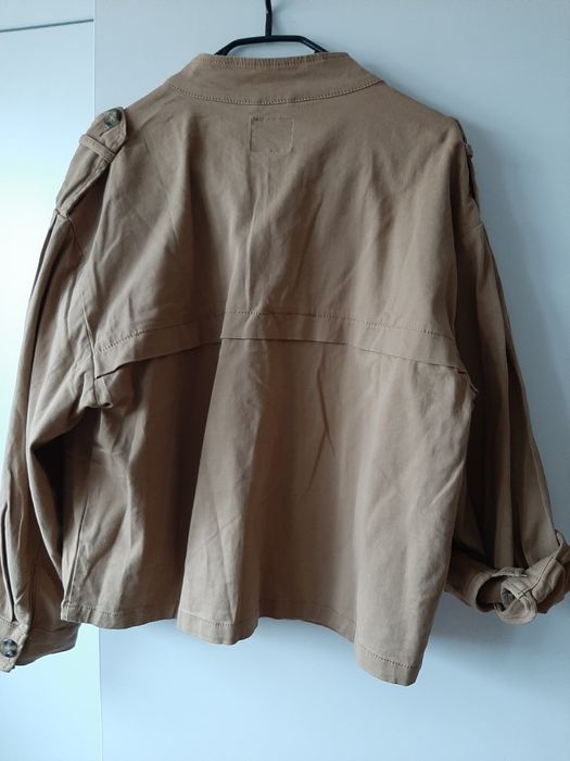 Katanka beżowa oversize