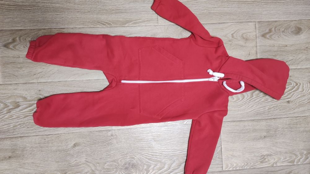 Теплий чоловічок ромпер комбінезон