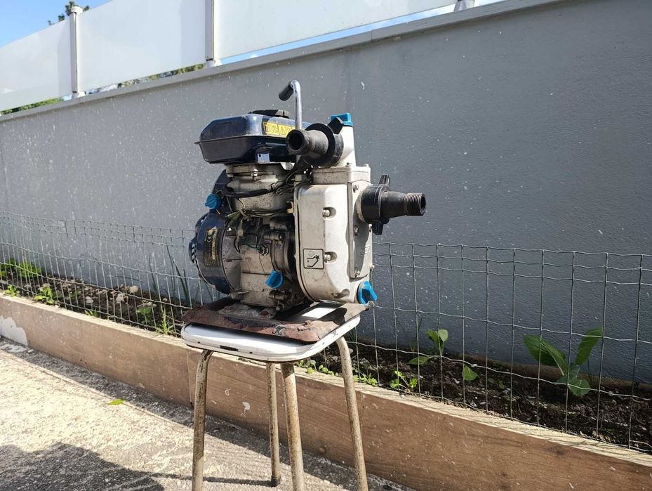Motobomba a gasolina – bomba de água para rega / obras