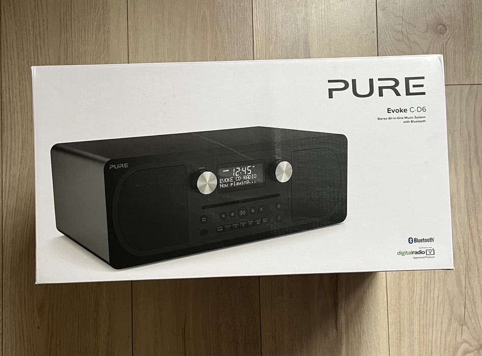 Радіоприймач Pure Evoke C-D6 Black