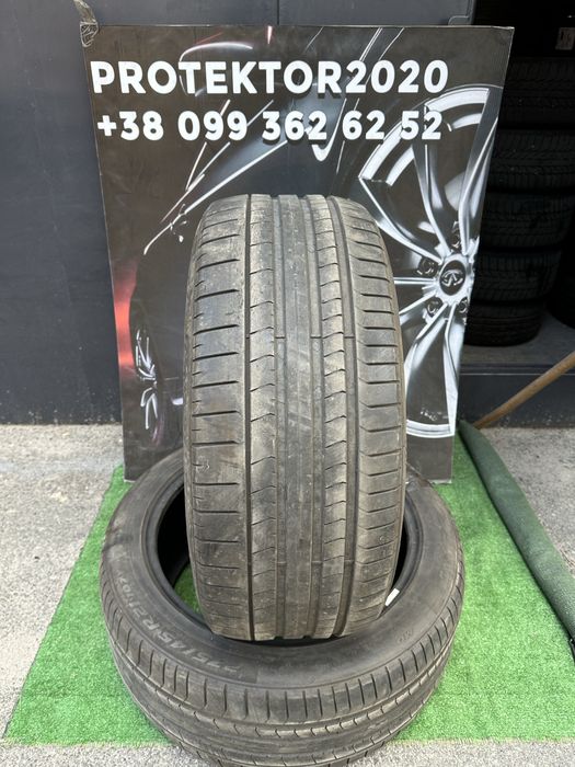 Шины  б/у пара 275/45 R21 Pirelli P zero 22г .