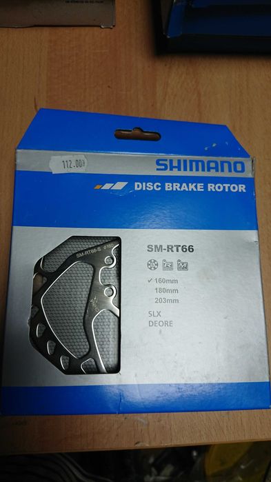 Shimano Deore SLX tarcza hamulcowa SM-RT66 160mm NOWA