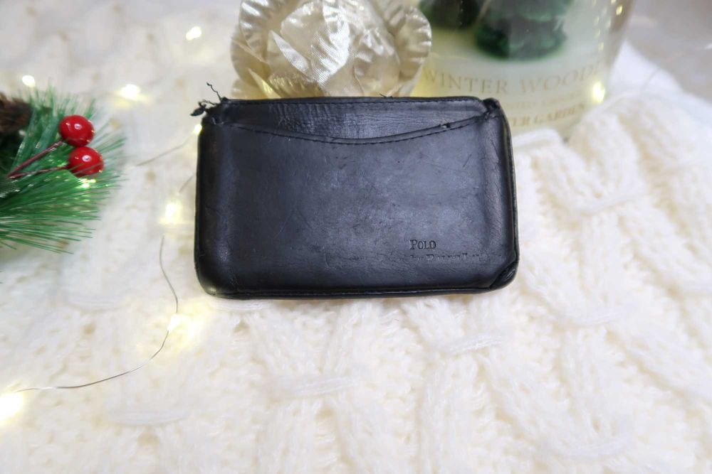 Portmonetka męska Polo Ralph Lauren skórzana skóra portfelik