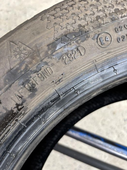 Шини 205/60 R16 Continental зима 2021 рік  7/6,8 мм