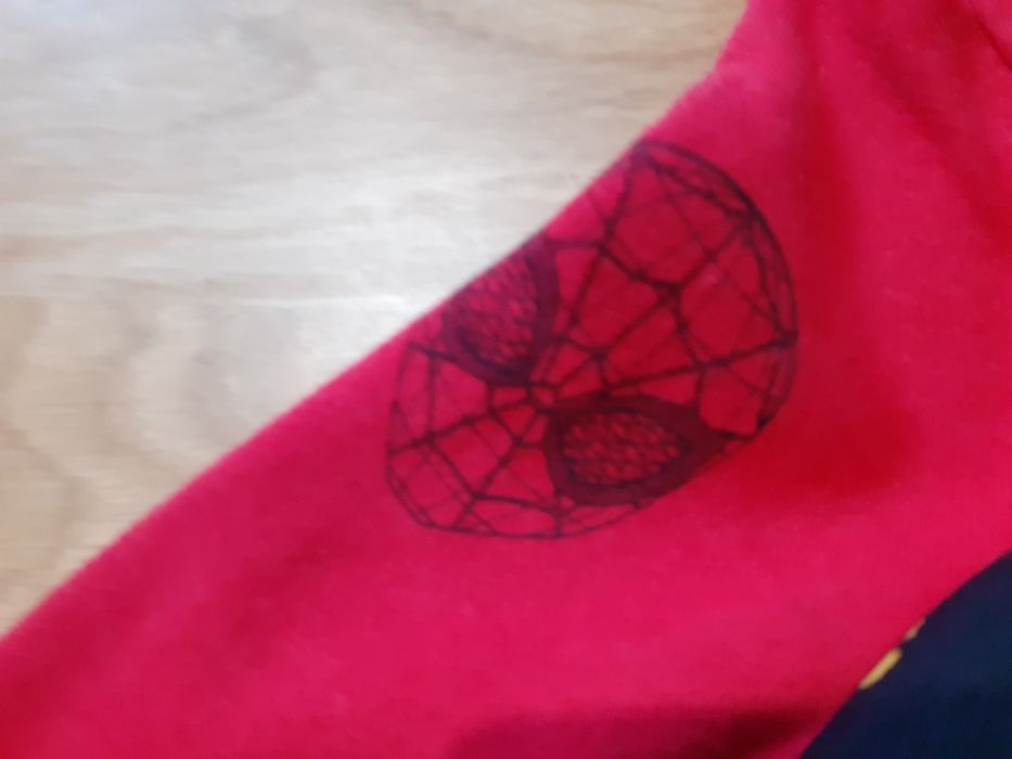 Paka bluza koszulka kombinezon Spiderman batman Ameryka Thor iron 3-4l