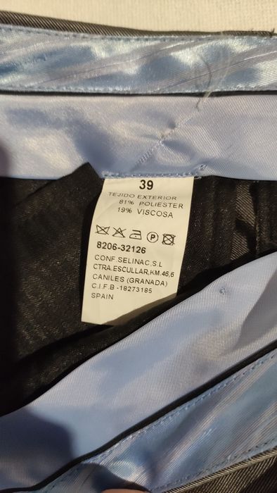 Fato cinzento Selinac