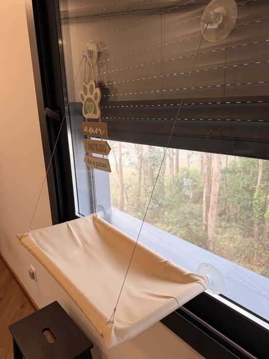 Cama de janela para gato