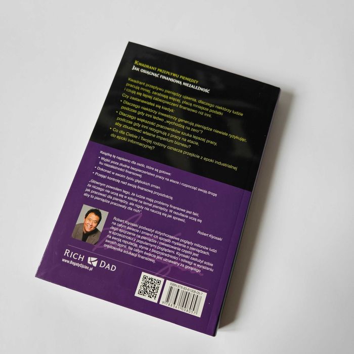 książka robert kiyosaki kwadrant przepływu pieniędzy