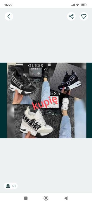 Sneakersy  na platformie