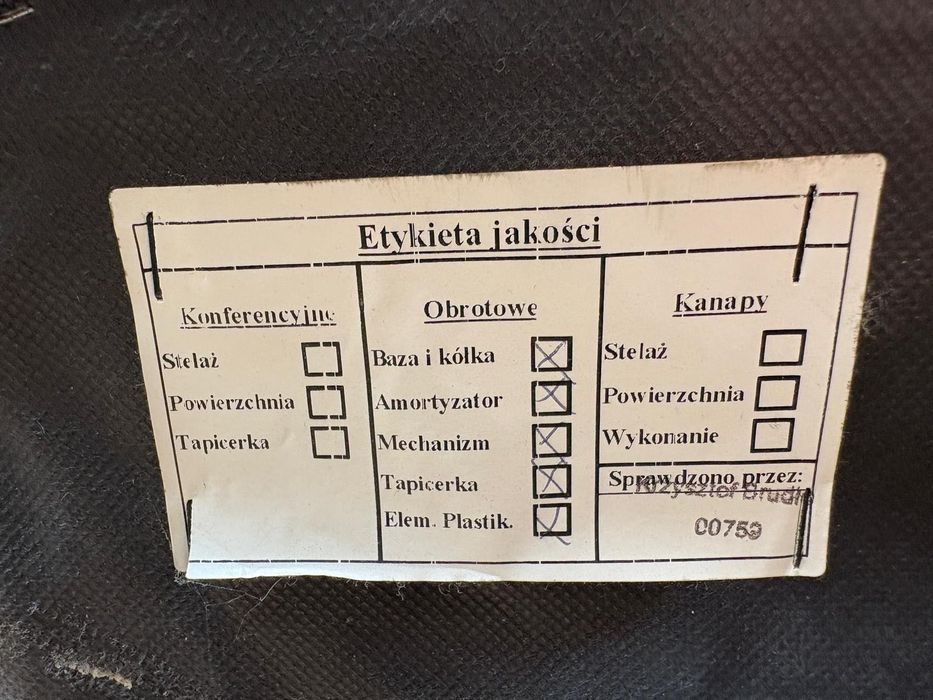 Fotel biurowy ProfiM