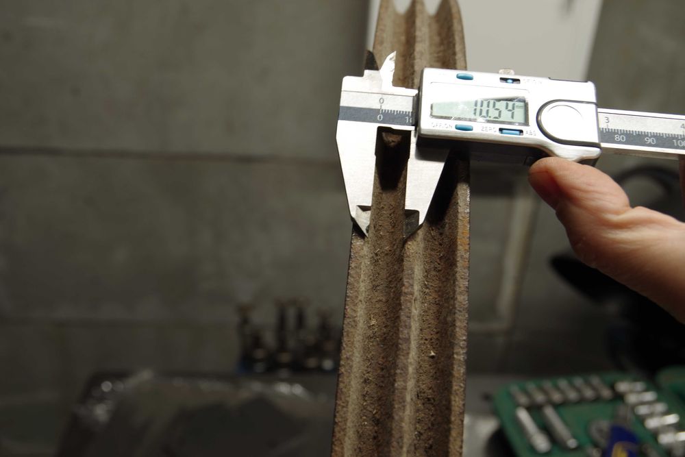 Żeliwne koło pasowe