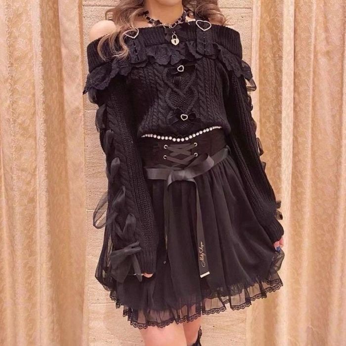 нова оригінальна спідниця lizlisa jirai kei