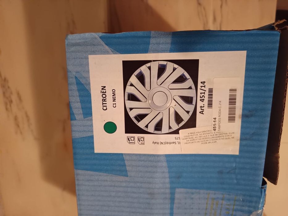 Conjunto nemo 4 tampões roda 14