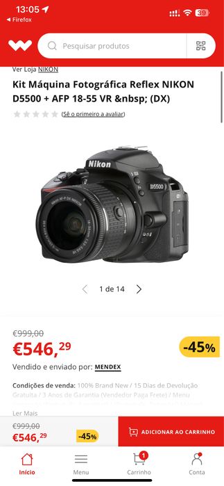 Nikon D5000 + Lente 18-55mm