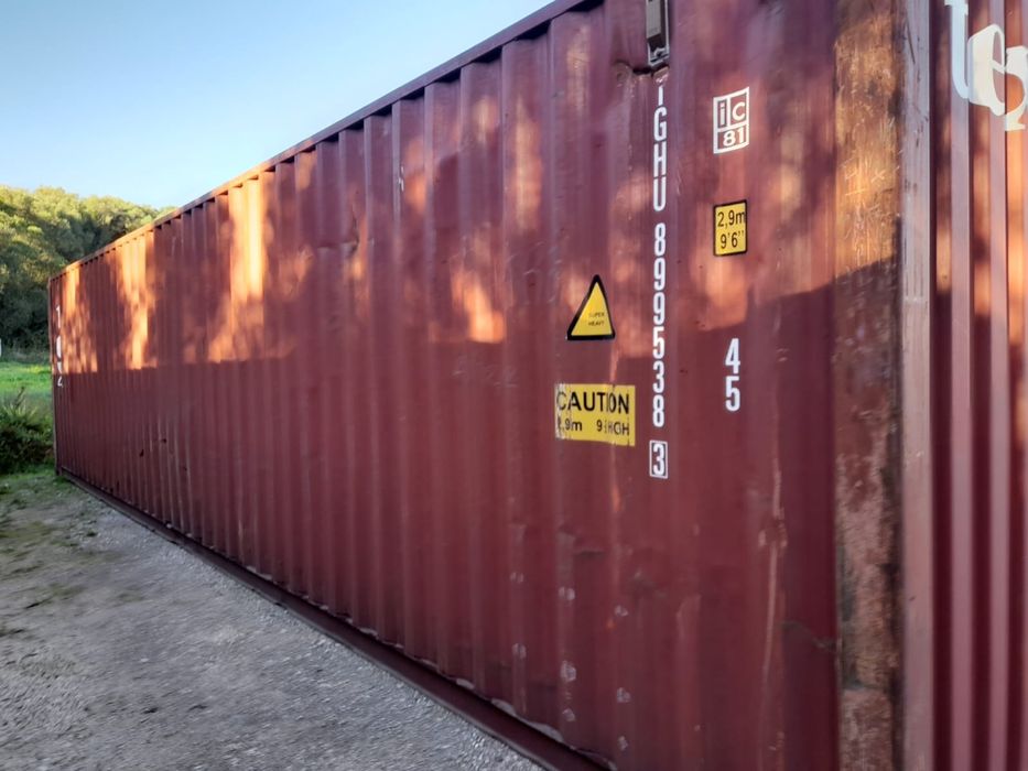 FINAVI - Contentores Marítimos de 40'HC CW Usado com Altura Extra