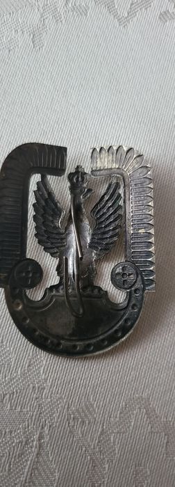 Orzełek na czapkę wojskową