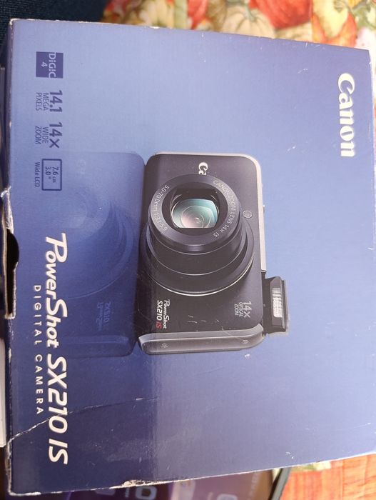 Canon PowerShot SX210 IS.