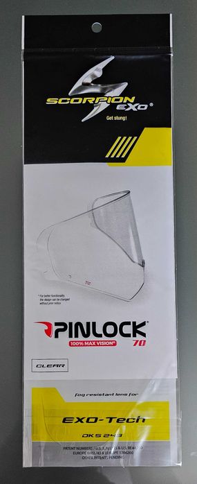 Pinlock capacetes Scorpion Exo