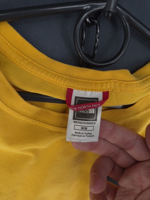 The North Face t-shirt koszulka print plecy logo M