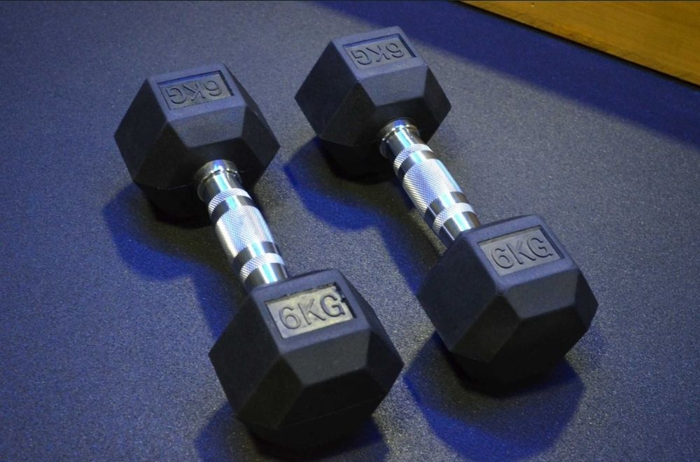 Hantle Hex nowe 2 x 6 kg