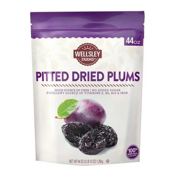 Wellsley Farms Gourmet Dried California Plums, 44oz Suszone śliwki USA