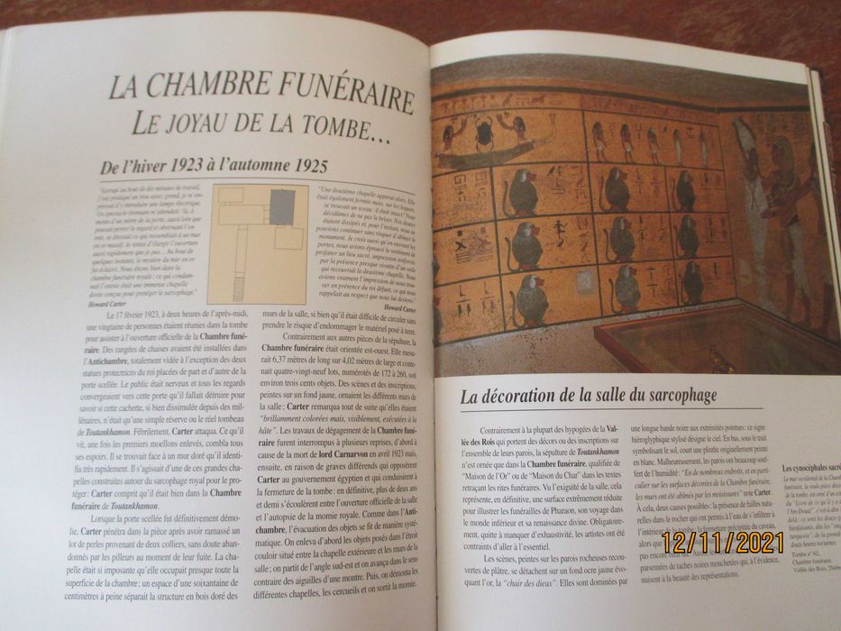 3 livros sobre a civilização egípcia - livros em francês