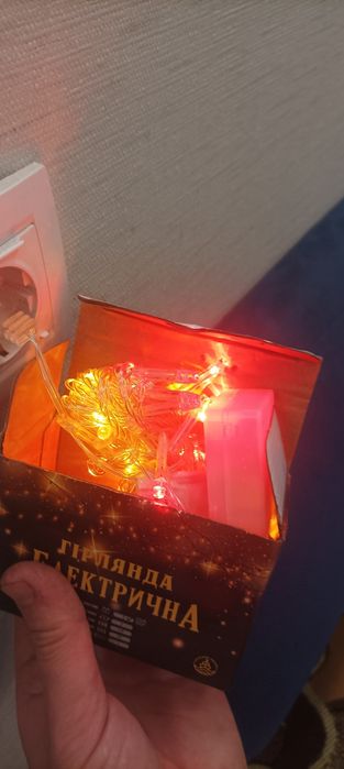 Гирлянды новогодние цена за две 300грн.