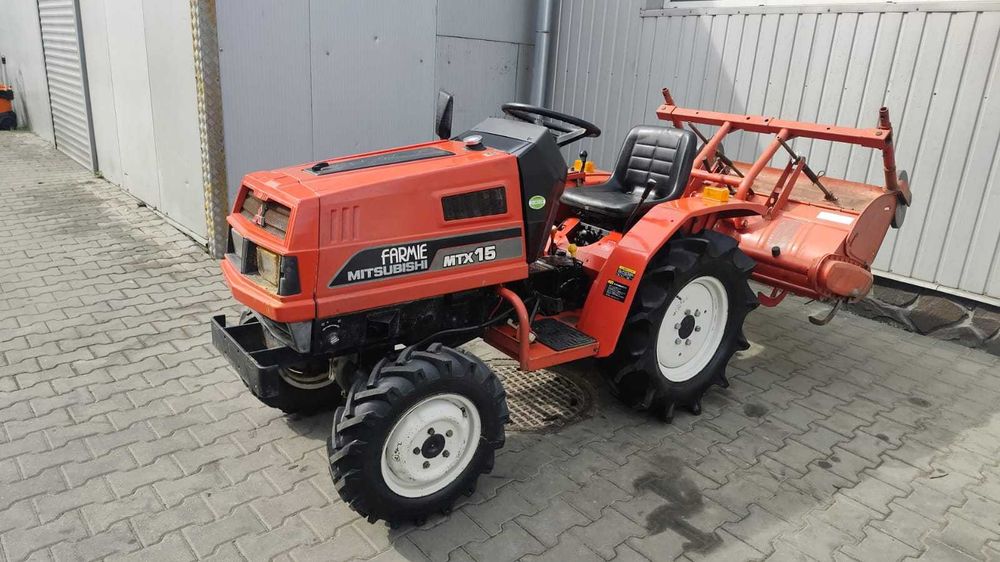 Traktorek z glebogryzarką Mitsubishi Mtx 15 4x4 15 km